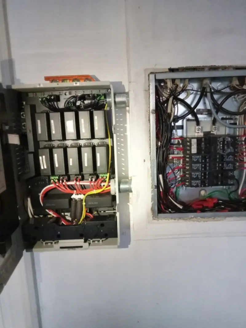 Electrical panel upgrade completed for Electrical Inspection in Oswegatchie